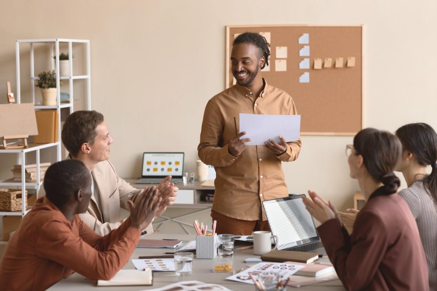 Financial planning session with budget spreadsheets and calculator